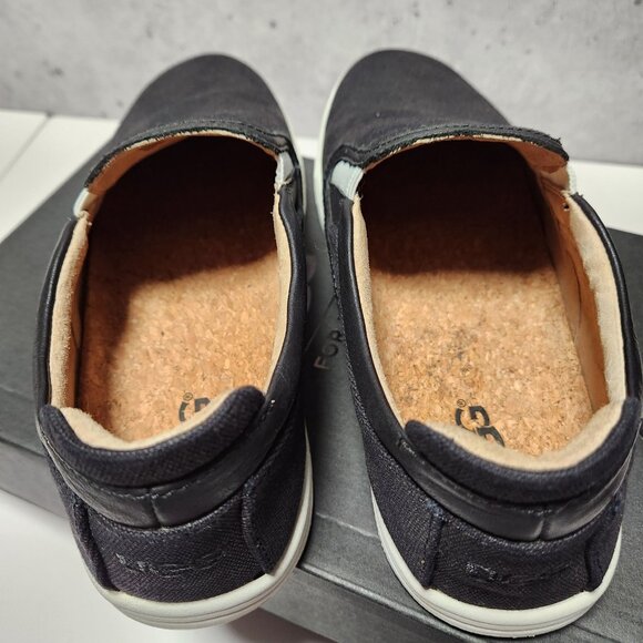 UGG Mateo Canvas Slip On Loafer Men\'s 8.5 Black 1019626 main image 11